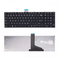 Клавиатура за лаптоп Toshiba Satellite C850 C855 C850D L850 L850D Черна със Черна Рамка thumbnail 1