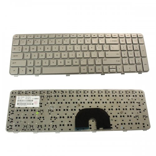 Клавиатура за лаптоп HP DV6-6000 Сребриста Frame Сребриста със Сребриста рамка и Кирилица