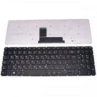 Клавиатура за лаптоп Toshiba Satellite L50-B C55-C L50-C L70-C S50-B P50-C P50D-C P50T-C P55W-C S50D-B S50T-B Radius P50W-C P55W-C - Черна Без Рамка с Голям Ентър (No Frame Black UK With BG) с Кирилица thumbnail 1