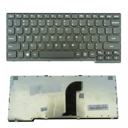 Клавиатура за лаптоп Lenovo Yoga 11 Черна с черна рамка