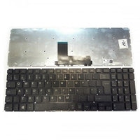 Клавиатура за лаптоп Toshiba Satellite L50-B C55-C L50-C L70-C S50-B P50-C P50D-C P50T-C P55W-C S50D-B S50T-B Radius P50W-C P55W-C - Черна Без Рамка с Голям Ентър (No Frame Black UK) thumbnail 1