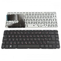 Клавиатура за лаптоп HP Pavilion 14-E Black Without Frame UK с Кирилица thumbnail 1