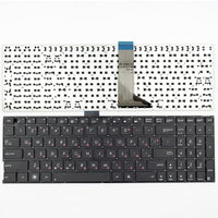 Клавиатура за лаптоп Asus A501 A553 A555 D553 F530 F553 F554 F555 K501 K553 K555 P553 R511 R515 R554 R556 R557 TP550 VM590 W519 X503 X553 X554 X555 Черна Без Рамка с Малък Enter (US) с Кирилица thumbnail 1