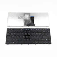 Клавиатура за лаптоп Asus A42 A43 A83 A84 B43 K42 K43 N43 P42 P43 U30 U31 U35 U40 U41 Black Frame Black / Черна с Рамка thumbnail 1