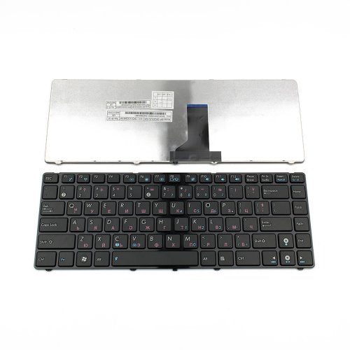 Клавиатура за лаптоп Asus A42 A43 A83 A84 B43 K42 K43 N43 P42 P43 U30 U31 U35 U40 U41 Black Frame Black / Черна с Рамка с Кирилица