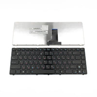 Клавиатура за лаптоп Asus A42 A43 A83 A84 B43 K42 K43 N43 P42 P43 U30 U31 U35 U40 U41 Black Frame Black / Черна с Рамка с Кирилица thumbnail 1