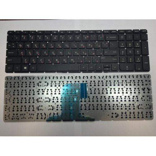 Клавиатура за лаптоп HP Pavilion 15-AC 15-AF 15-AY 15-BA 250 G4 250 G5 255 G4 255 G5 Черна Без Рамка US/UK с Кирилица
