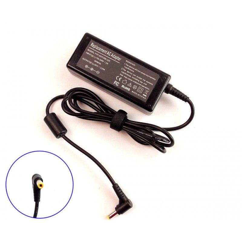 Зарядно за лаптоп (Laptop AC Adapter) Lenovo / Fujitsu - 20V / 3.25A / 65W - (5.5x2.5) - Заместител / Replacement Високо Качество A+