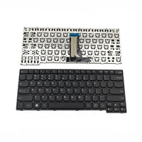 Клавиатура за лаптоп Lenovo E40-30 E40-45 E40-70 E40-80 E40-81 E41-70 Черна с Черна Рамка с Кирилица / Black Frame Black thumbnail 1