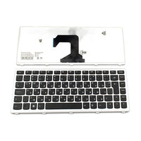 Клавиатура за лаптоп Lenovo U410 Silver Frame Black / Черна със Сребриста Рамка thumbnail 1