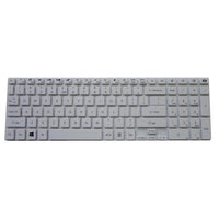 Клавиатура за лаптоп Gateway NV56 NV55 NV52L NV76 Packard Bell EasyNote TV43 TV44 White Without Frame / Бяла Без Рамка US thumbnail 1