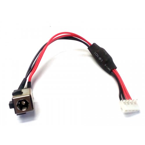 Букса за лаптоп (DC Power Jack) PJ144 (long) Type 2 Toshiba Satellite P205 P205D X205 With Cable