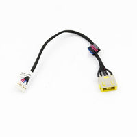 Букса за лаптоп (DC Power Jack) PJ608 Lenovo G505 G500 Square Tip With Cable / Правоъгълна букса с Кабел - 14.5cm thumbnail 1