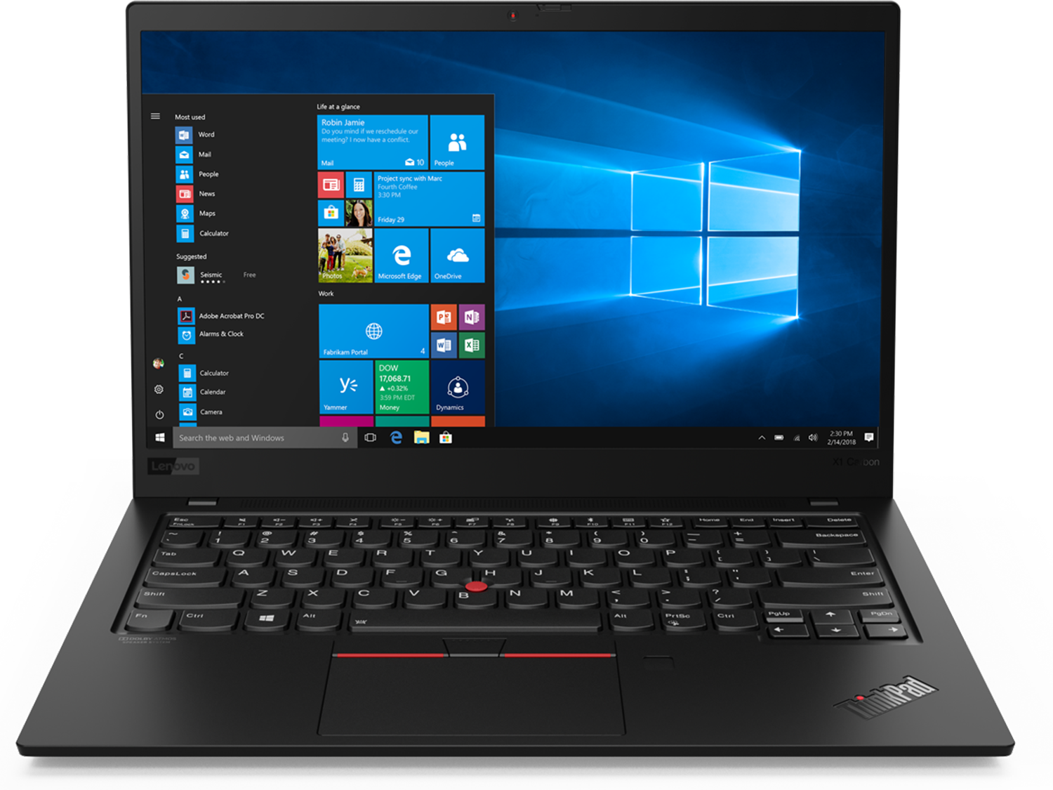 Лаптоп Lenovo ThinkPad X1 Carbon (7th Gen) Клас A