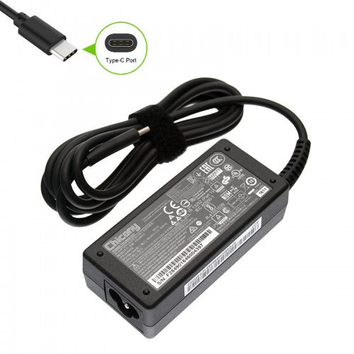 Оригинално Зарядно за лаптоп (Original Laptop Adapter) Type-C за Acer, Asus, Dell, HP, Lenovo - 45W