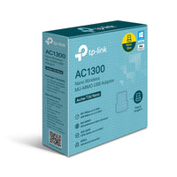Безжичен нано USB адаптер TP-Link Archer T3U Nano AC1300 MU-MIMO thumbnail 3