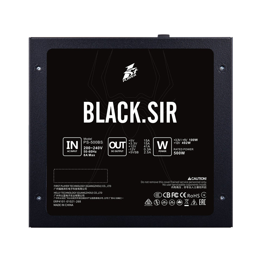 Захранващ блок 1stPlayer PSU 500W APFC - PS-500BS