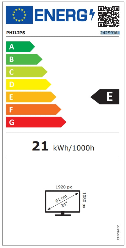 Монитор Philips 242S9JAL, 23.8