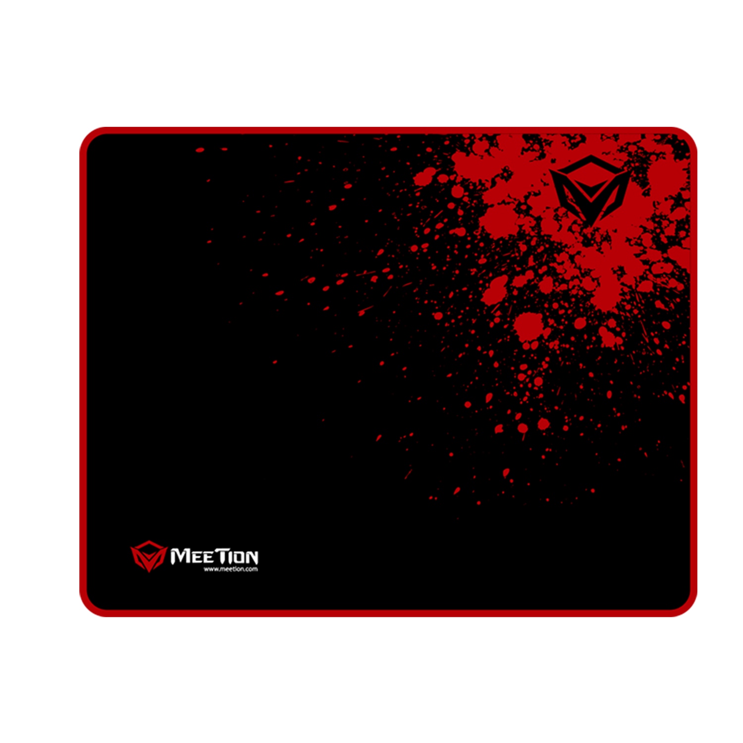 Meetion P110 Mouse pad, Soft cloth with Rubber base