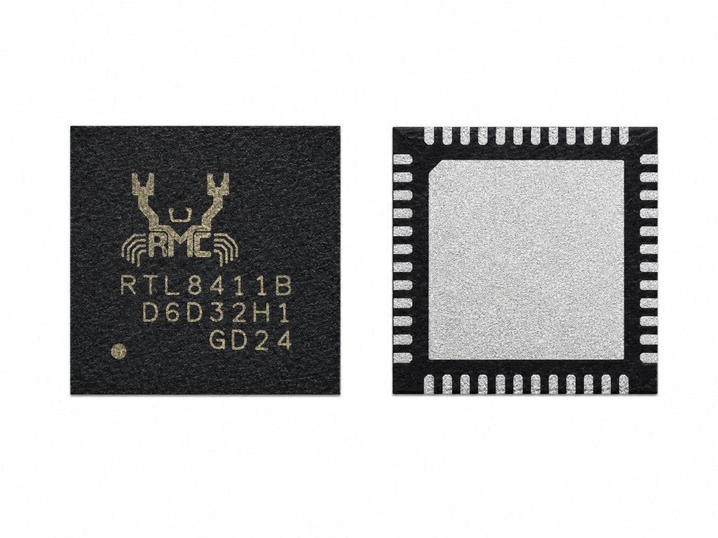 RTL8411B PCI Express Gigabit Ethernet Controller with Integrated Card Reader QFN-64