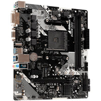 Дънна платка ASROCK Desktop B450M-HDV R4.0 (SAM4,2xDDR4,1xPCI 3.0x16,1xPCI Ex1,SATA III - B450M-HDV_R4.0 thumbnail 3