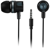 CANYON Stereo earphones with microphone, 1.2M, dark gray - CNE-CEP3DG thumbnail 1