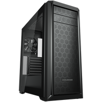 Кутия за компютър COUGAR MX330-G Pro, Mid Tower, Mini ITX/Micro ATX/ATX, Type-C, USB 3.0 x 2, USB 2.0 x 1, Audio/Mic 3.5mm jack x 1 - CG385NC300001 thumbnail 1