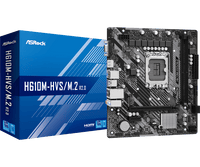 Дънна платка ASROCK H610M-HVS/M.2 R2.0 - 67611 thumbnail 2