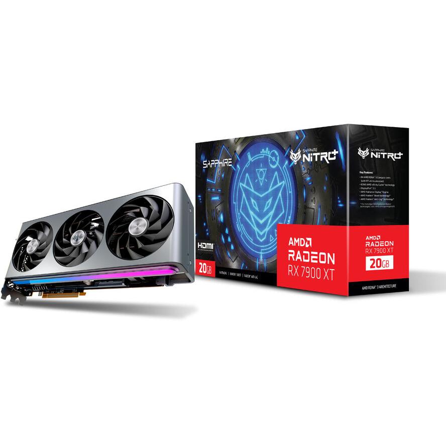 Sapphire Radeon RX7900XT Gaming OC Nitro+ 20GB GDDR6 HDMI DP - (A) - 11323-01-40G