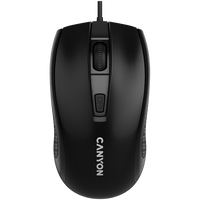 Мишка, CANYON mouse M-4 Wired Black thumbnail 1