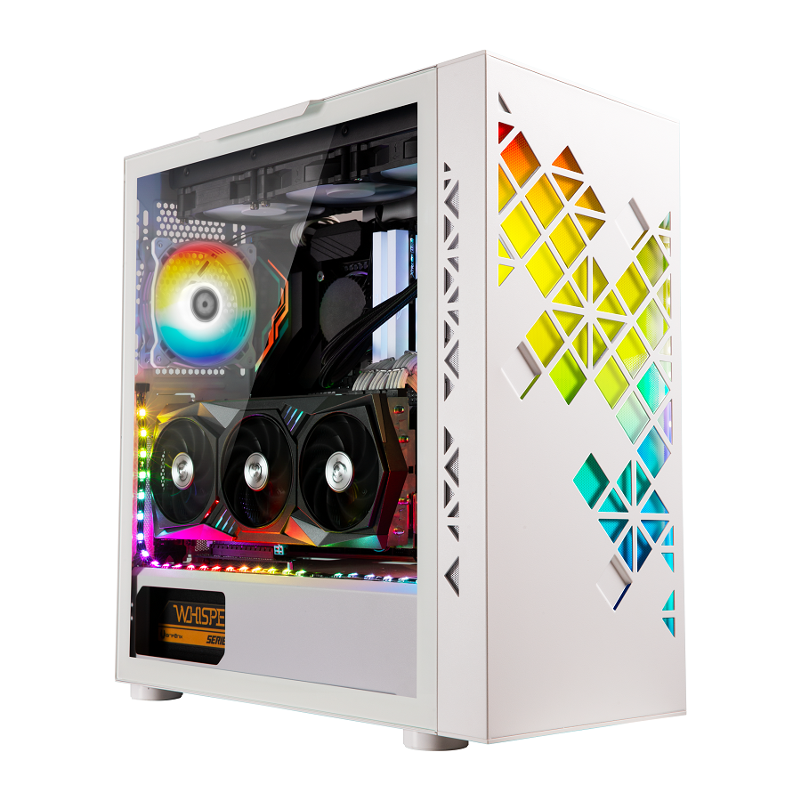 Кутия за компютър BITFENIX TRACERY ARGB WHITE