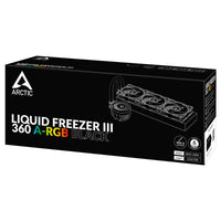 Охлаждаща система Arctic Liquid Freezer III 360 Black A-RGB - ARCTIC-FAN-ACFRE00144A thumbnail 6
