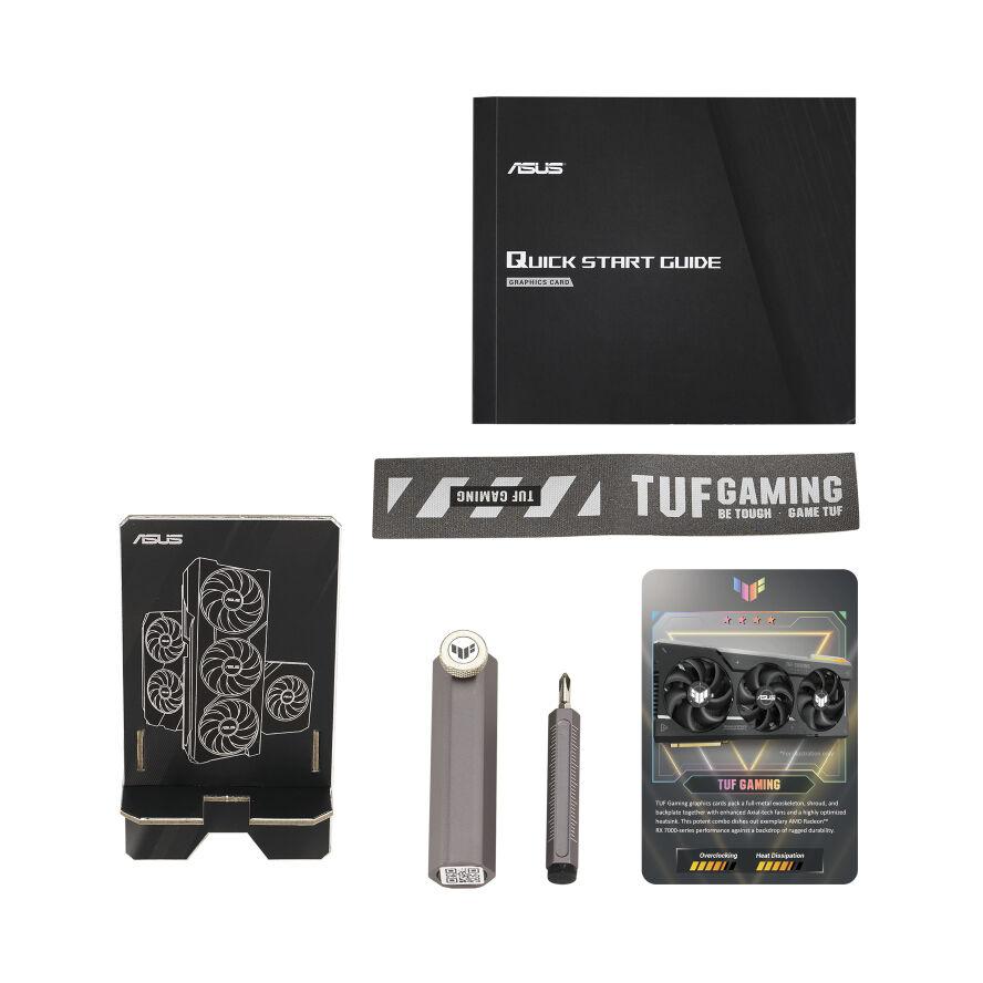 ASUS TUF-RX7900XTX-O24G-GAMING 24GB GDDR6 HDMI DP - (A) - 90YV0IG0-M0NA00