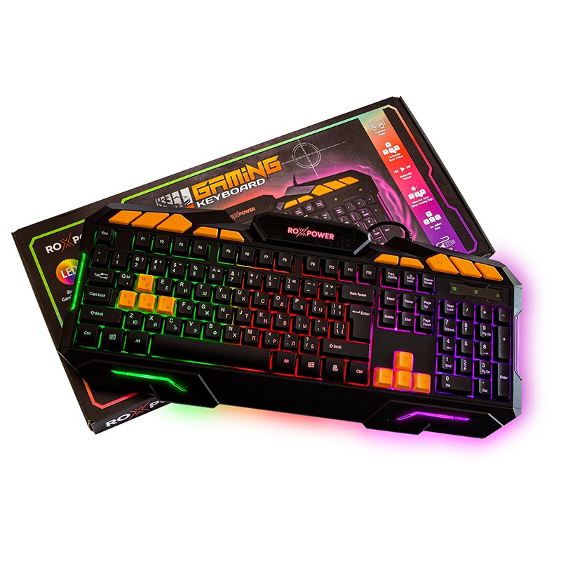 Геймърска клавиатура RoxPower G-8100/V2 Gaming USB