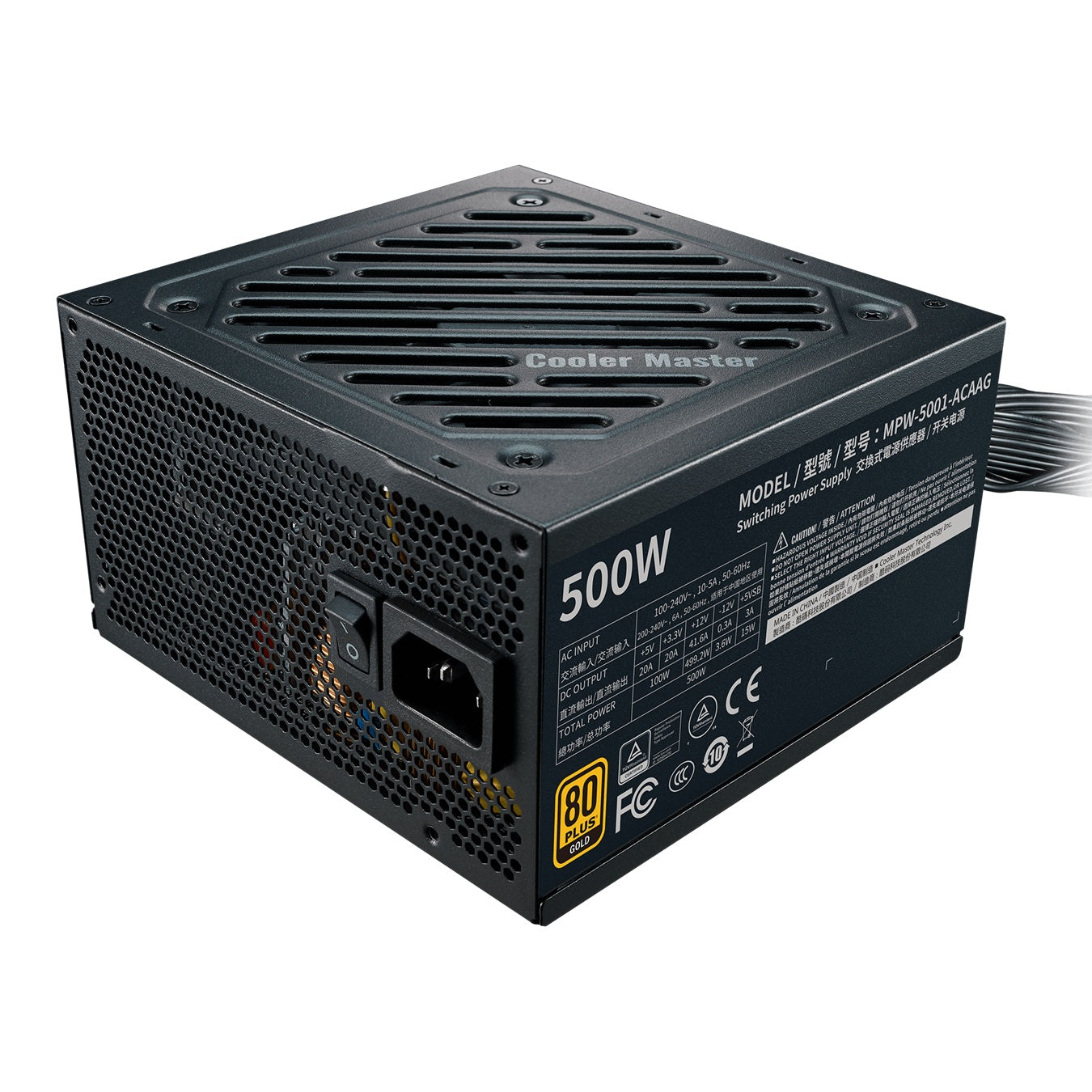 Захранващ блок PSU CM MPW-5001-ACAAG/500W GLD