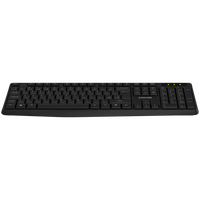 Kлавиатура CANYON keyboard KB-W01 EN/BG Wireless Black - CNE-CKEYW01-BG thumbnail 2