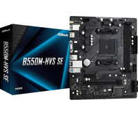 Дънна платка ASRock B550M-HVS SE, AM4, 2xDDR4 - ASR-MB-B550M-HVS-SE thumbnail 3