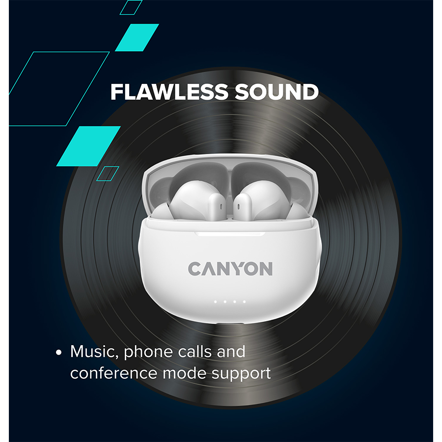 CANYON TWS-8, Bluetooth headset, with microphone