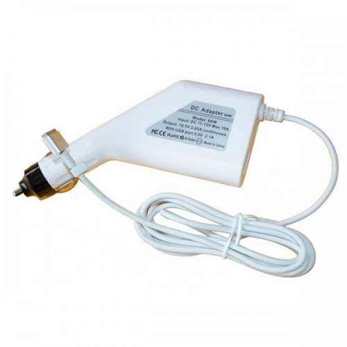 DC Car Adapter / Зарядно за кола (автомобил) Apple 16.5V 60W 3.65A Magnetic (Cigarette)