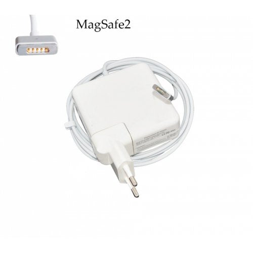 Зарядно за лаптоп (Laptop AC Adapter) Apple - MagSafe2 14.85V / 3.05A / 45W Шуко - Заместител / Replacement Високо Качество A+