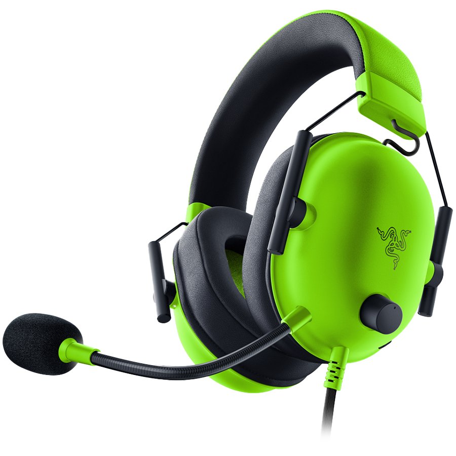 Razer BlackShark V2 X - Green, 12 Hz – 28 KHz Frequency Response