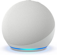 Преносима смарт тонколона Amazon Echo Dot 5, Гласов асистент, Alexa, Бяла - AMAZON-ECHO-DOT5-WH thumbnail 4