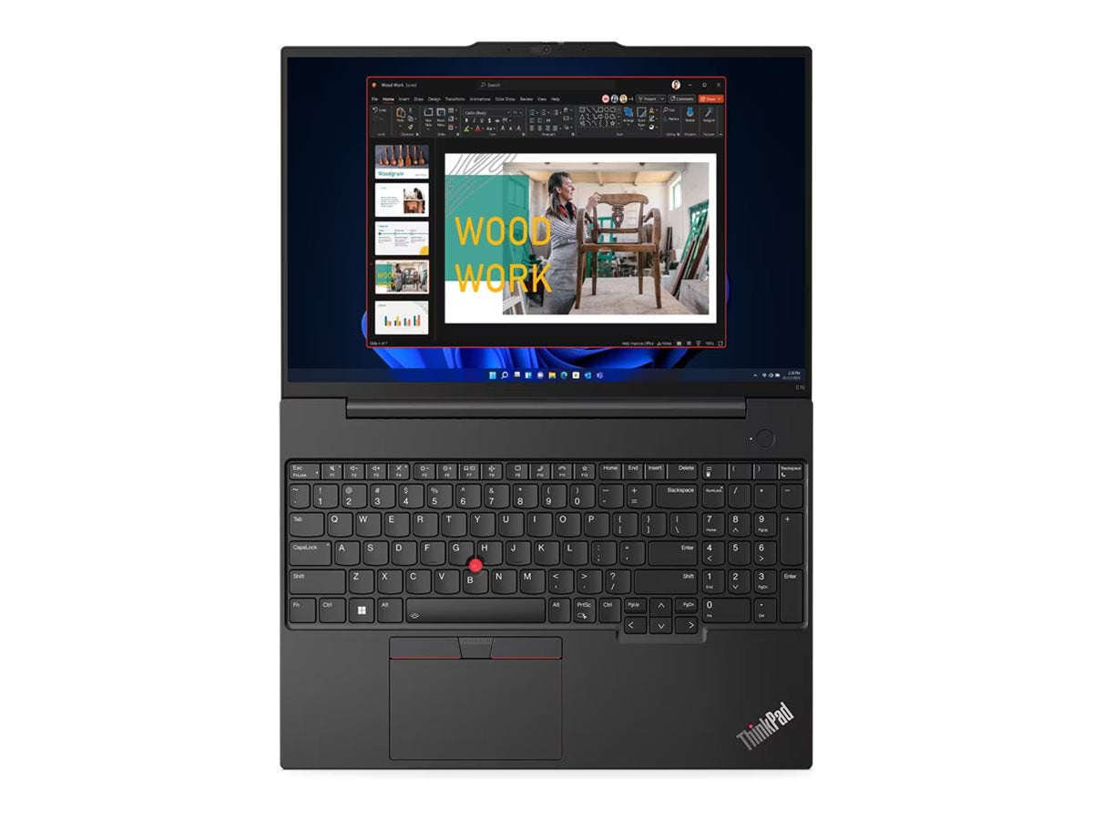 Lenovo ThinkPad E16 G1 Intel Core i7-13700H (up to 5GHz Intel Core i7-13700H 3.70 GHz, 24 MB cache, 32GB 3200MHz (16GB on board + 16GB), SSD 1000GB M.2 2242 PCIe 4.0x4 NVMe Opal 2.0 - 21JN00DLBM