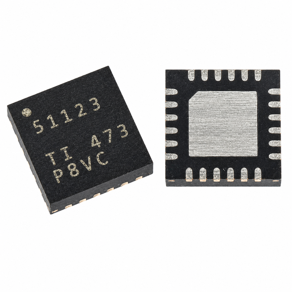 TPS51123 Dual Synchronous Buck PWM Controller IC – 5V/3.3V LDO WQFN-24