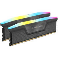 Памет CORSAIR VENGEANCE RGB DDR5 32GB (2x16GB) DDR5 6000 CL36-44-44-96 1.4V AMD EXPO Memory - Grey, 0840006679653 - CMH32GX5M2E6000Z36 thumbnail 1