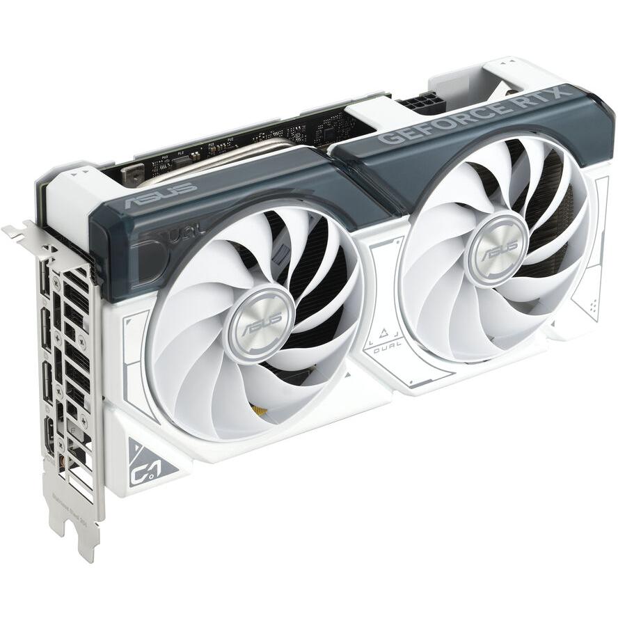 ASUS DUAL-RTX4060-O8G WHITE 8GB GDDR6 HDMI DP - (A) - 90YV0JC2-M0NA00 (8 дни доставкa)