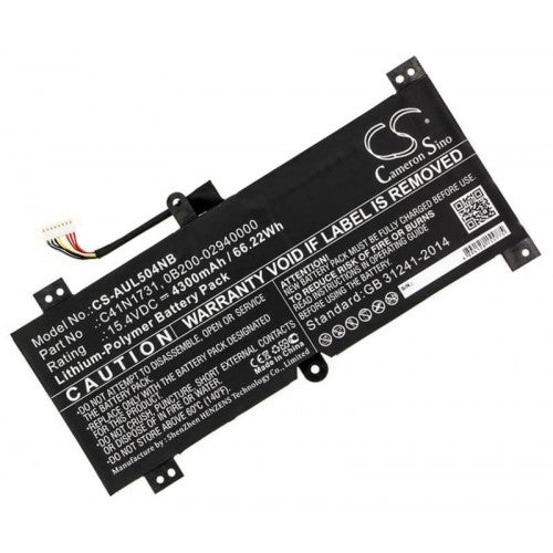 Батерия за лаптоп ASUS ROG Strix GL504GM GL504GS GL504GW C41N1731 - Заместител