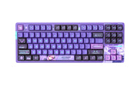 Професионална безжична геймърска механична клавиатура Wireless Professional V87 PRO Athena Aniya Switches, BT5.0, 2.4G - V87-PRO-ATHENA thumbnail 1