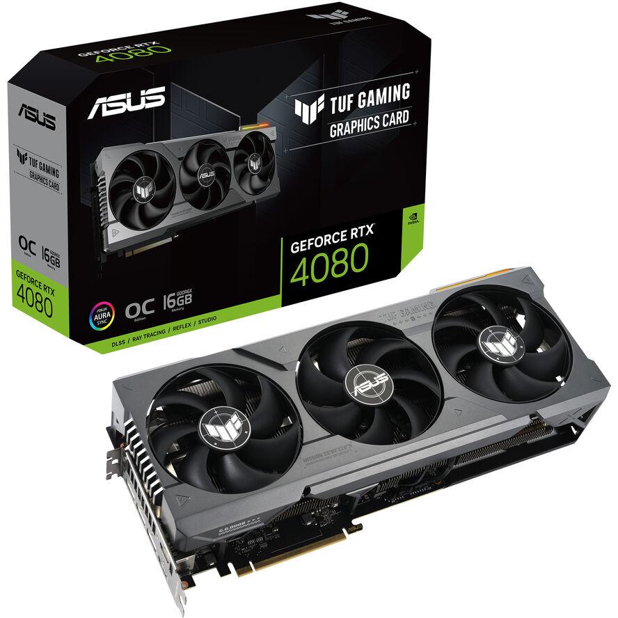 ASUS TUF-RTX4080-16G-GAMING 16GB GDDR6X HDMI DP - (A) - 90YV0IB1-M0NA00 (8 дни доставкa)