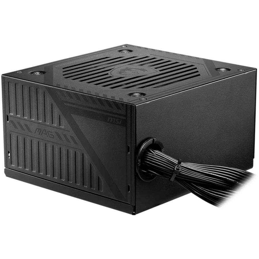 Захранващ блок MSI MAG A500DN, 500W, 80 Plus Standart, 120mm Low Noise Fan, Protections: OCP/OVP/OPP/OTP/SCP/UVP - MAG_A500DN